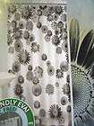 CLEAR GEOMETRIC CIRCLES VINYL SHOWER CURTAIN NEW items in Syndis New 