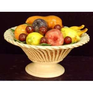 Capodimonte Fruit Basket on Base  Grocery & Gourmet Food