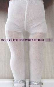 DOLL CLOTHES fits American Girl Molly White Tights WOW  