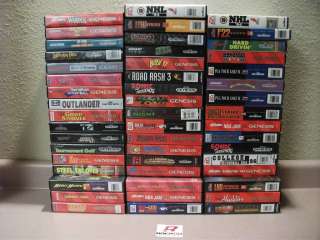 Lot of 50 Sega Genesis Game Boxes/Cases/Packaging  