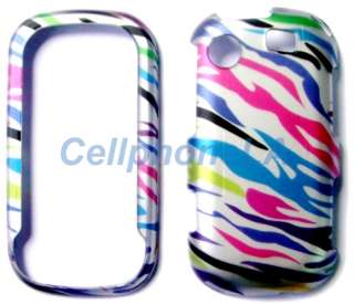 Samsung Messenger Touch R630 Colored Zebra Case Cover  