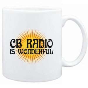  Mug White  Cb Radio is wonderful  Hobbies Sports 