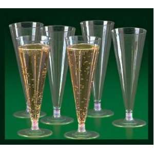 Wholesale Case of 300 Champagne flutes  plastic cups 
