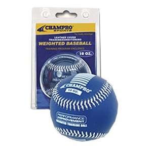  Champro Weighted Training Baseballs BLUE 10 OZ 