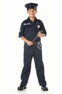 Corporal Police Officer Cop Crime Fighter Child Costume  