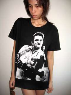 Johnny Cash Finger Country Rock Blues Legend T Shirt L  