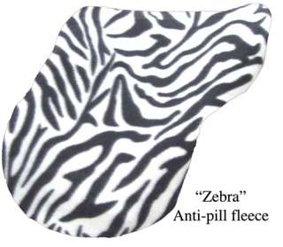 Zebra NICE FLEECE ENGLISH SADDLE COVER  