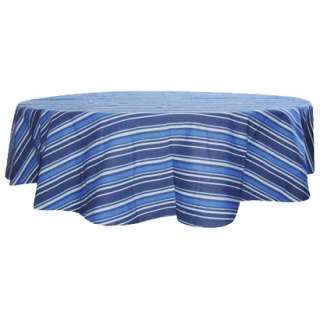 Home Blue Stripe Tablecloth Collection.Opens in a new window.