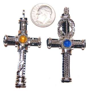   dime in the images below to better show the size of the crosses