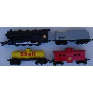  Train Set Shell Oil Promotional Christmas Item Sold In 