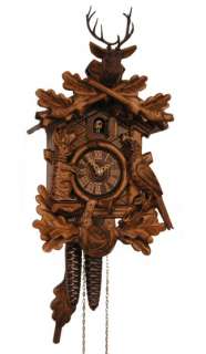 Cuckoo Clock The Hunting Game 14 Inches NEW  
