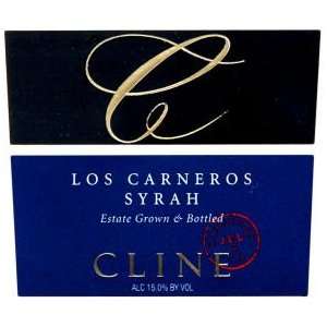  2008 Cline Cellars Los Carneros Syrah 750ml Grocery 