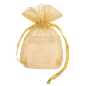  5 x 7 Gold Organza Fabric Bags