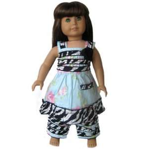   New SHABBY ZEBRA Outfit fits AMERICAN GIRL DOLL clothes Toys & Games