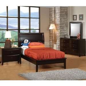 Coaster Furniture Phoenix Youth Platform Bedroom Set 400181 yth pl br 