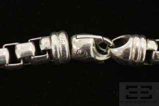 David Yurman Sterling Silver Medium Box Chain Necklace, 20  