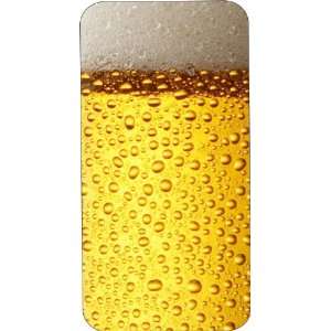  Rubber Case Custom Designed Nice Cold Glass of Beer iPhone Case 