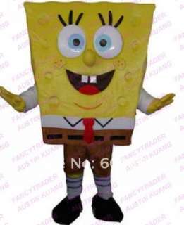 New Hot sale Spongebob Mascot Costume Sponge bob Mascot Costume Fancy 