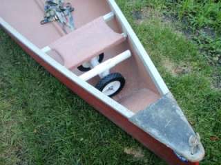 Canoe Kayak Cart Carrier OrangeTote Boat Dolly Wheels  