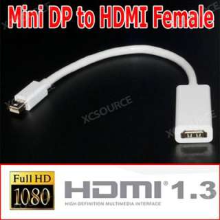 Mini Display Port DP to HDMI Adapter Cable For Macbook Mac Pro Air w 