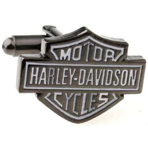   Harley Davidson Gunmetal Edition Cufflinks Cuff Links 