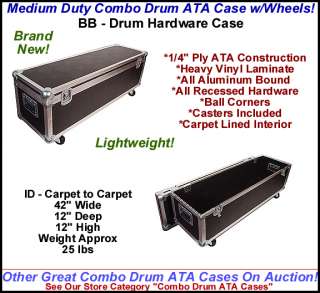 ATA COMBO DRUM CASE for DRUM HARDWARE & STANDS   BB  