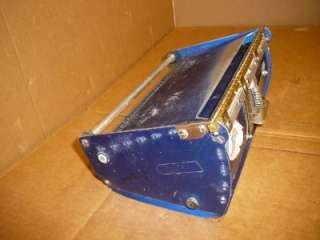 BLUELINE 10 FLAT BOX DRYWALL TAPING TOOL BLUE LINE. IN GOOD SHAPE 