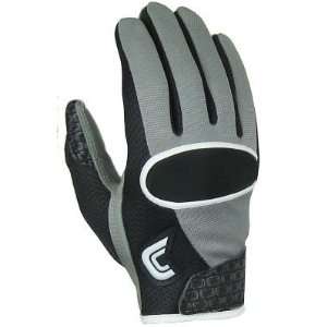 Cutters Adult Home Grey C Tack Receiver Gloves   2XL / Extra Extra 