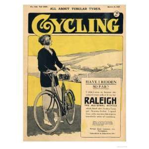  Cycling, Bicycles Magazine, UK, 1922 Premium Poster Print 