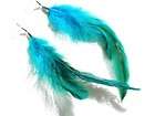   feathered 4 Multi Earrings Shoulder Dusters Great Colors  