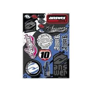  ANSWER LOGO STICKER KIT 08 Automotive