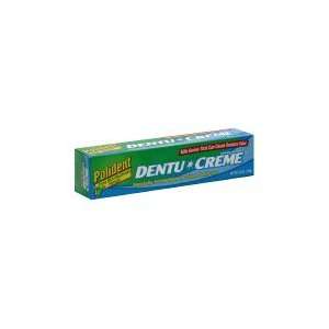  Polident Dentu Cream DENTURE Toothpaste Triple Mint 3.9 