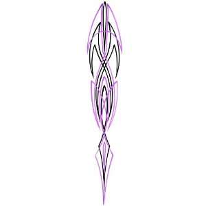  KUSTOM PINSTRIPE/PINSTRIPING AIRBRUSH STENCIL TEMPLATE 