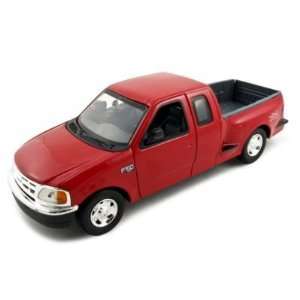  Ford F 150 Diecast Model Truck 1/24 Red Die Cast Car by 