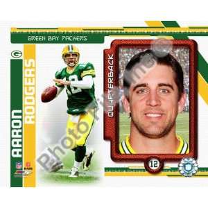 Aaron Rodgers 2010 Studio Plus , 10x8