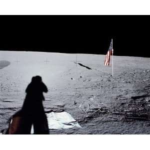  Apollo 12 Alan Bean Shadow on Moon 8x10 Silver Halide 