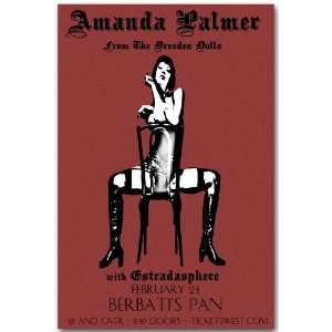  Amanda Palmer Poster   R Concert Flyer