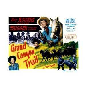 Grand Canyon Trail, from Left in Color Jane Frazee, Andy Devine, Roy 