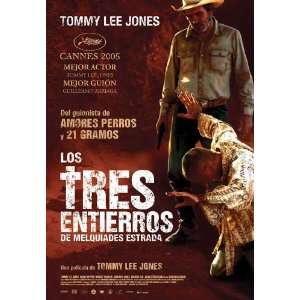   Melquiades Estrada Poster Spanish 27x40 Tommy Lee Jones Barry Pepper