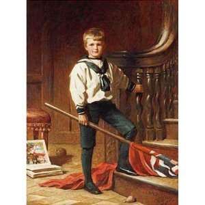  The Young Patriot by William Edwards Miller. Size 11.88 X 