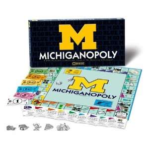  Michigan Wolverines Michiganopoly Monopoly Game Sports 