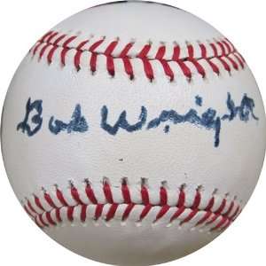 Bob Wright Autographed/Hand Signed Baseball