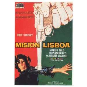 Lisboa Poster Movie Spanish 11 x 17 Inches   28cm x 44cm Brett Halsey 