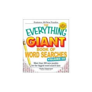   Giant Book of Word Searches, Volume III Charles Timmerman Books