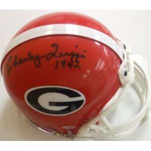 Charley Trippi Autographed Mini Helmet   Georgia Bulldogs 1942 