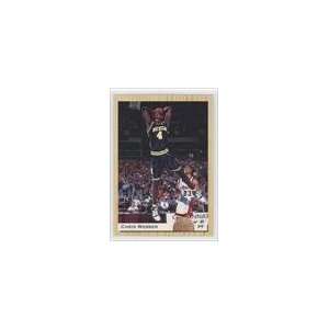  1993 Classic #1   Chris Webber Sports Collectibles