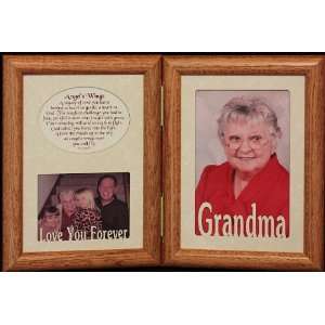   Angels Wings Poem and Grandma Cream Mat Inserts