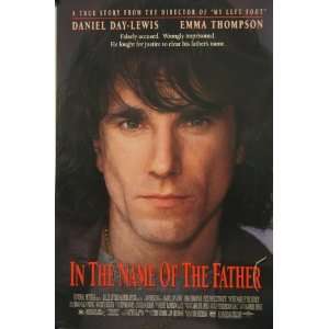   the Name of the Father Daniel Day lewis Promo Poster