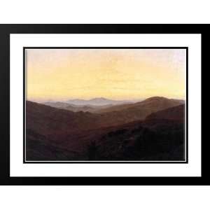  Friedrich, Casper David 24x19 Framed and Double Matted The 