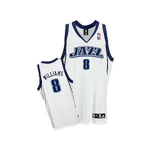 Deron Williams Authentic Jersey   Utah Jazz Jerseys (White) 60